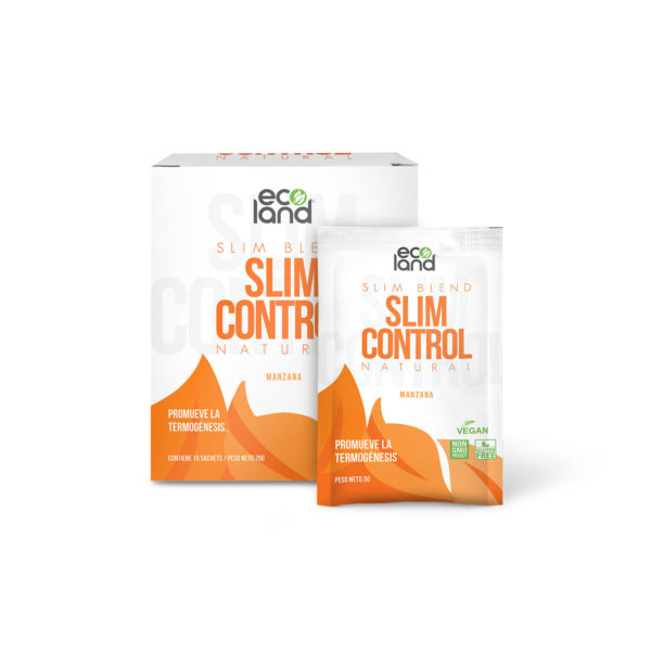 Ecoland Slim Control Manzana Caja X 15 Sachets