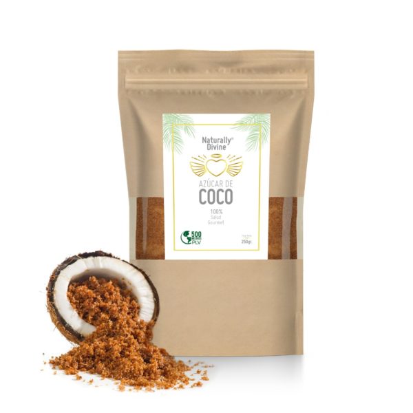 Naturally Divine Azucar De Coco Bolsa X 250gr.