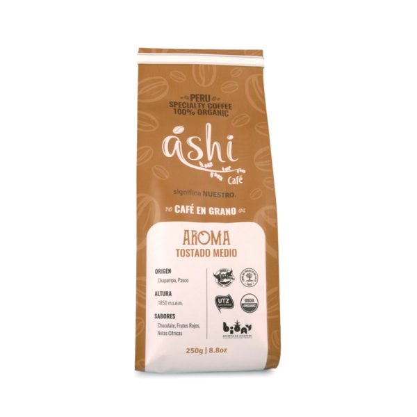 Ashi Cafe Aroma Grano Bolsa/250gr.