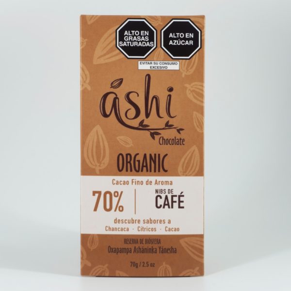 Ashi Chocolate Cafe Al 70% 70gr.