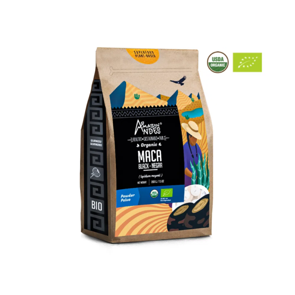 Amazon Andes Maca Negra G Elatinizada Polvo X 200g