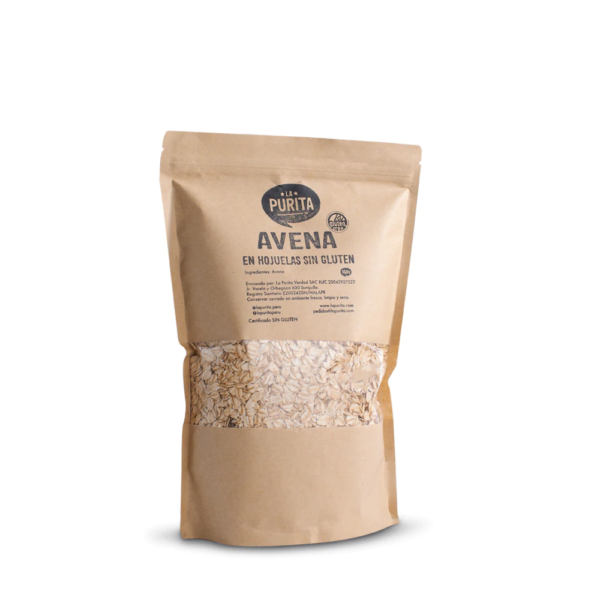 La Purita Avena Sin Gluten En Hojuelas 800g