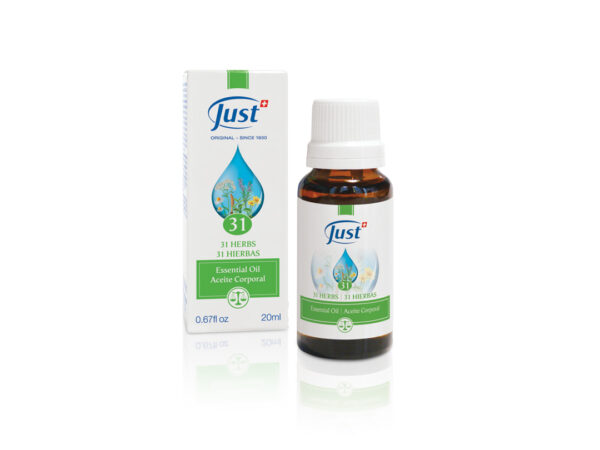 Just Oleo 31 - Aceite Corporal 31 Hierbas, 20ml