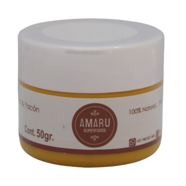 AMARU SUPERFOODS:  stevia y yacon 50gr