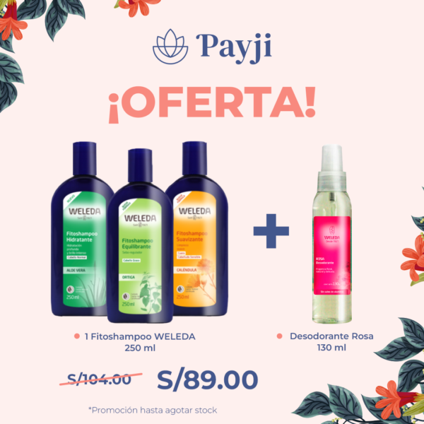 OFERTA WELEDA SHAMPOO + DESODORANTE
